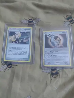 Pokemon Cards X 2 Arceus AR5 , Cynthia's Feelings 131/146 - Image 1