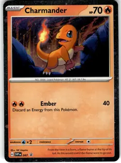 Charmander - (Cosmos Holo) Promo SV: Scarlet & Violet Promo Cards 047 LP - Image 1