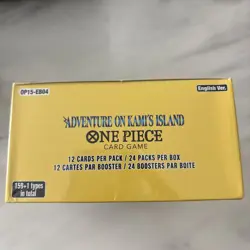 One Piece Card Game OP15-EB04 Booster Box Adventure on Kami's Island NEW SEALED - Image 4