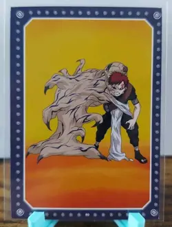 2024 Topps Animax Official Naruto Cards Gaara Half Shukaku Form #80 Non Foil - Image 1