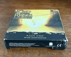 Ages End 40 Card Limited Collection New sealed box damage LOTR Trading Card Game - Image 5