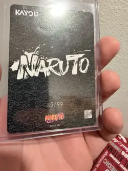 Kayou Naruto Series 3 Sasuke Chidori Card /99 #NRSA03-ASP-002L5 - Image 2