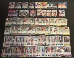ONE PIECE TCG Misc Sets Lot Of 140 Cards: Holo Foil Rare, Gold Rare, Don, Leader - Image 2