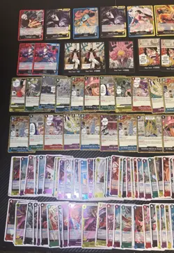 ONE PIECE TCG Misc Sets Lot Of 140 Cards: Holo Foil Rare, Gold Rare, Don, Leader - Image 3