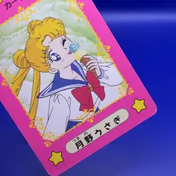 Serena Tsukino Sailor Moon Pretty Guardian Vintage Card Game Japanese Anime l - Image 3