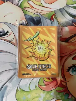 One Piece Card Game Official Sleeves Devil Fruit Goro Goro No Mi - Image 1