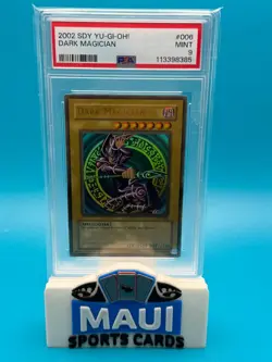 2002 SDY Yugioh Dark Magician #006 PSA 9 - Image 1