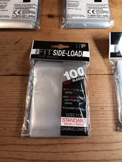 Ultra Pro PRO-FIT Standard Size SIDE Load Inner Gaming Card Sleeves 500 Total - Image 4