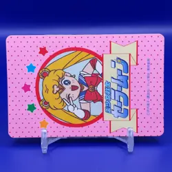 Serena Tsukino Sailor Moon Pretty Guardian Vintage Card Game Japanese Anime n - Image 5