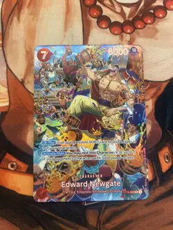 One Piece TCG Card Edward.Newgate (ST15-002) SP English NM - Image 1