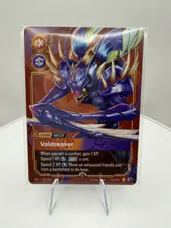 Riftbound Kha'zix Void Reaver Regional Prize Wall Metal Card - Sealed - Image 1