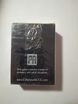 Cyberpunk Collectible Card Game Your First Run Sealed Mint 2003 Rare Promo - Image 2