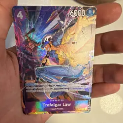 One Piece Card Game Trafalgar Law P-093 Promo Foil Character 6000 Eng - Image 3