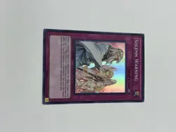 Yu-Gi-Oh! Solemn Warning CT08-EN015 Limited Super Rare NM - Image 1
