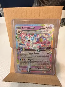 Sylveon ex - (Prismatic Evolutions Stamp) 041/131 Miscellaneous Cards & Products - Image 1