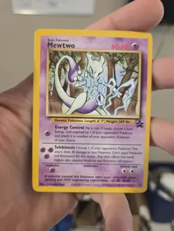 Pokemon TCG Mewtwo #12 Black Star Promo - Image 1