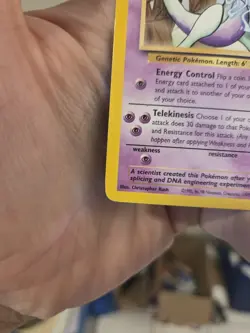 Pokemon TCG Mewtwo #12 Black Star Promo - Image 2