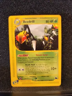 Beedrill 5/144 Skyridge NON-HOLO rare E-Reader Pokemon TCG - Image 1