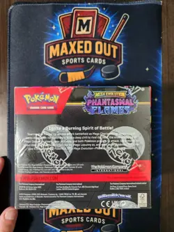Pokemon TCG Phantasmal Flames Booster Box New Sealed With Acrylic Case - Image 4