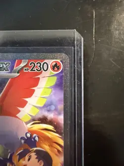 POKEMON Full Art DESTINED RIVALS 2-Card Lot Ethan's Ho-Oh ex + TR Mewtwo ex - Image 3