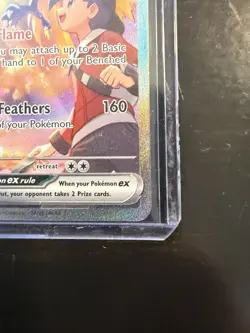 POKEMON Full Art DESTINED RIVALS 2-Card Lot Ethan's Ho-Oh ex + TR Mewtwo ex - Image 4