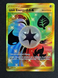 Unit Energy GRW 170/156 Ultra Prism Secret Gold Rare Pokemon TCG NM/Near Mint - Image 1