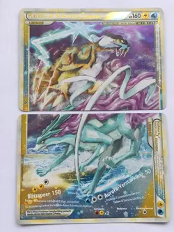 Pokemon Raikou & Suicune-Legende komplett ex/near mint Holo Deutsch 92/95 93/95 - Image 1
