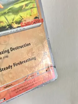 Charmander 004/165 GameStop Reverse Holo Promo Scarlet & Violet Pokemon Damaged - Image 3