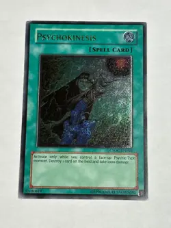 YUGIOH EURO Psychokinesis CSOC-EN056 Ultimate Rare LP - Image 1