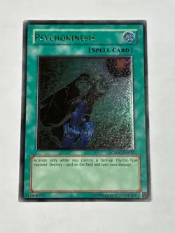 YUGIOH EURO Psychokinesis CSOC-EN056 Ultimate Rare LP - Image 3