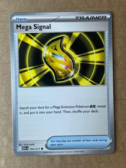 MEGA SIGNAL 193/217 COMMON ASCENDED HEROES POKEMON NEAR MINT - Image 1