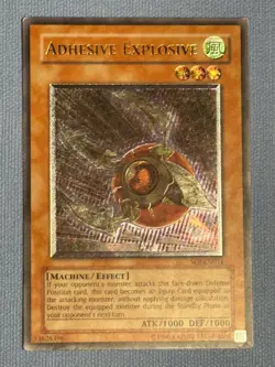 YUGIOH! EURO Enhanced Adhesive Explosive SOI-EN011 Ultimate Rare Unlimited LP - Image 1