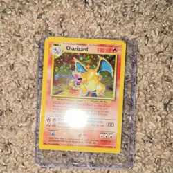 Charizard 4/102 Base Set Holo Rare English 1999 Wizards of the Coast - Image 2