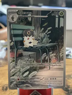Pokemon TCG: Perfect Order Spewpa 089/088 Illustration Rare NM - Image 1