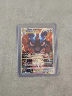 Pokemon Lucario VSTAR SWSH291/307 Promo SWSH Black Star Promos Near Mint - Image 1