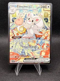 Cinccino ex Pokemon TCG Chaos Rising Holo Full Art Stage 1 119/086 - Image 1