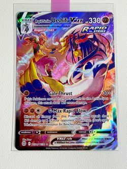 Pokemon TCG Rapid Strike Urshifu VMAX TG21/TG30 Ultra Rare Brilliant Stars - Image 2
