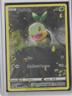 The Pokemon Company Pokemon TCG Turtwig GG31/GG70 Crown Zenith Holo EN - Image 1