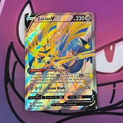 Zacian V (Shiny) SWSH292 Sword & Shield Promo Holo EN Pokemon TCG - Image 1