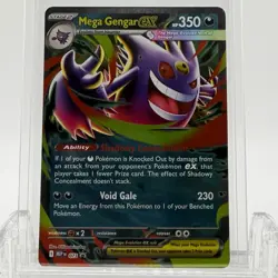 Pokemon TCG Mega Evolution Mega Gengar ex #MEP073 Promo NM- - Image 1