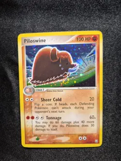 Pokemon Piloswine 13/109 Team Rocket Returns Holo - Image 1