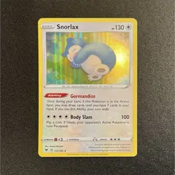 Pokemon Snorlax 131/185 Holo Rare Vivid Voltage Near Mint - Image 1