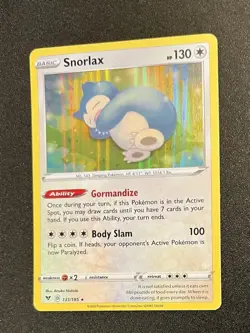 Pokemon Snorlax 131/185 Holo Rare Vivid Voltage Near Mint - Image 3