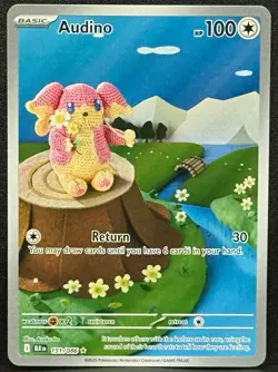 Audino 151/086 Sv: Black Bolt Illustration Rare Holo English 2025 HP100 - Image 1
