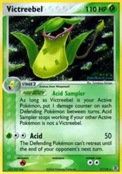Victreebel - 17/112 - Holo Rare LP, English Pokemon EX FireRed & LeafGreen - Image 1