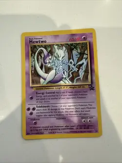 Pokemon TCG Mewtwo #12 Black Star Promo - Image 1