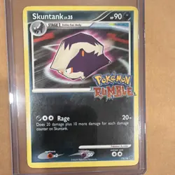 Pokemon TCG Skuntank 13/16 Pokemon Rumble Promo Stamp Rare English 2009 - LP - Image 1