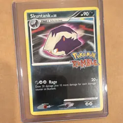 Pokemon TCG Skuntank 13/16 Pokemon Rumble Promo Stamp Rare English 2009 - LP - Image 2