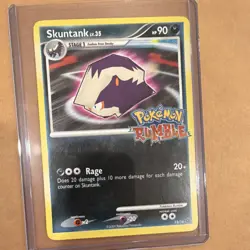 Pokemon TCG Skuntank 13/16 Pokemon Rumble Promo Stamp Rare English 2009 - LP - Image 3