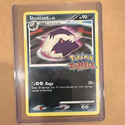 Pokemon TCG Skuntank 13/16 Pokemon Rumble Promo Stamp Rare English 2009 - LP - Image 5